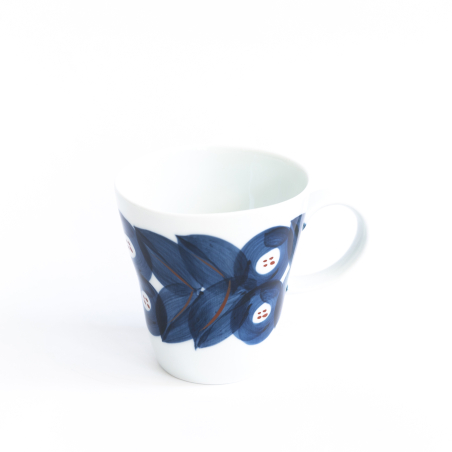 Kihara: Mug Konoha avec anse dessin bleu 3dl