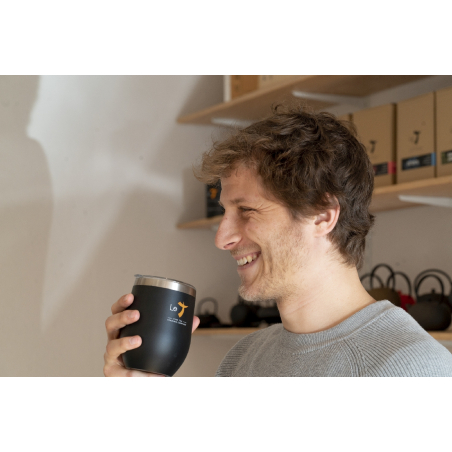 Mug métalique isolant le T - 320ml