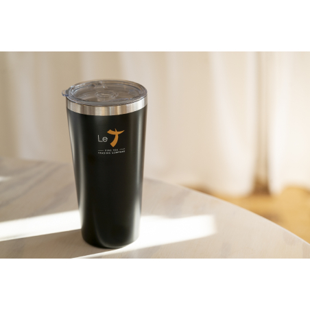 Mug métalique isolant le T - 450ml