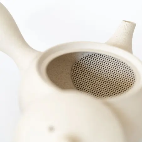 Jinsui: Théière Kyusu IROIRO 06 BLANC 2.5dl