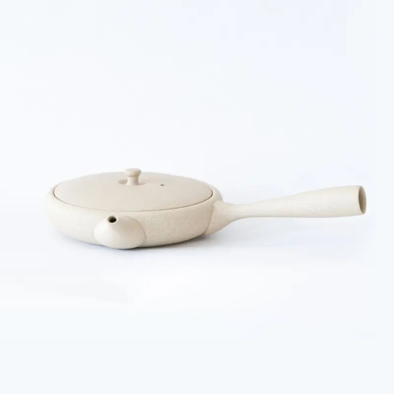 Jinsui: Théière Kyusu TOKI KINARI BLANC 0.8dl