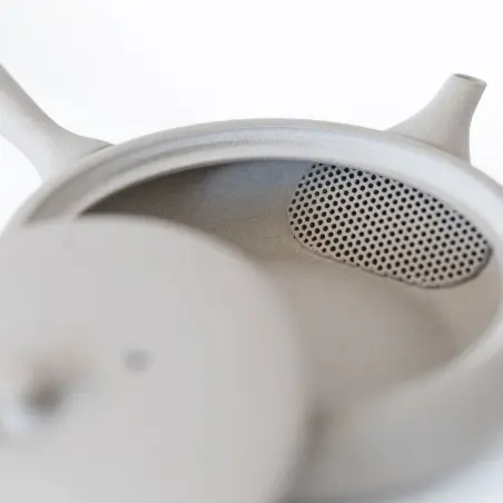 Jinsui: Théière Kyusu TOKI SHIROHAI GRIS 0.8dl