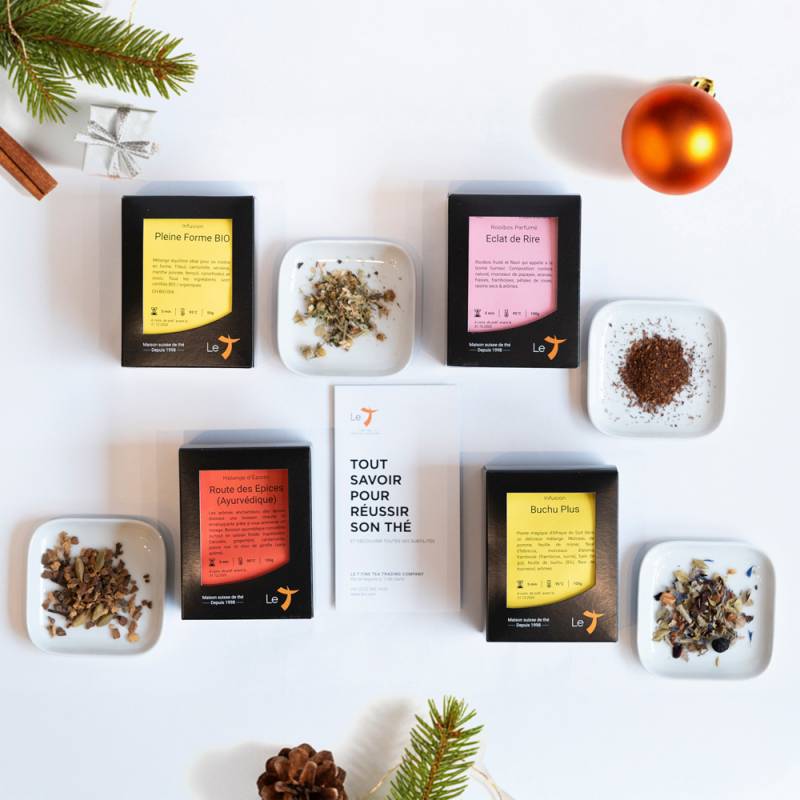 Relaxation - Box of four infusions,...