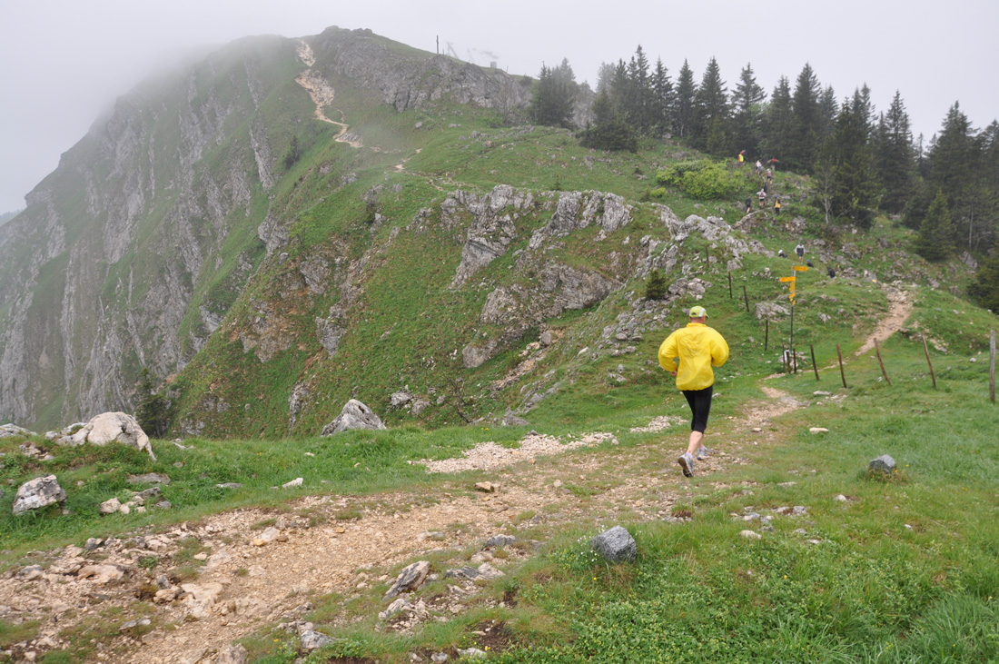 runner in the Jura